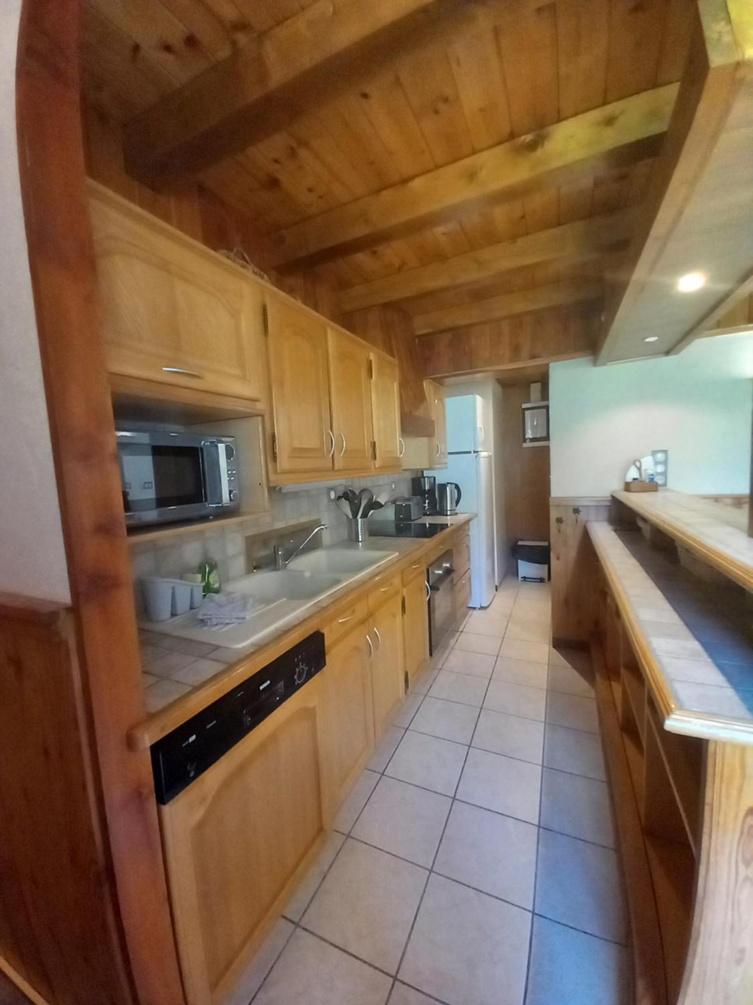 Chalet L'Aubepine Residence B&B Bessans Bagian luar foto