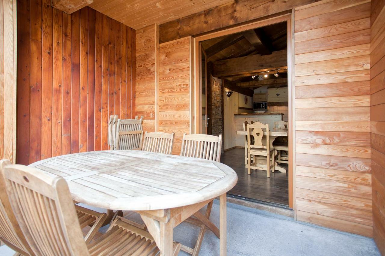 Chalet L'Aubepine Residence B&B Bessans Bagian luar foto