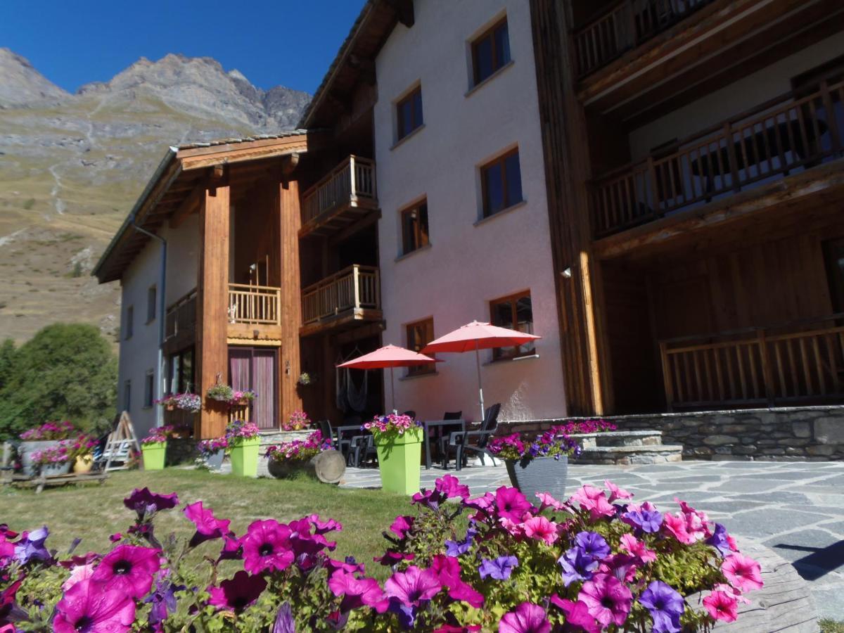 Chalet L'Aubepine Residence B&B Bessans Bagian luar foto
